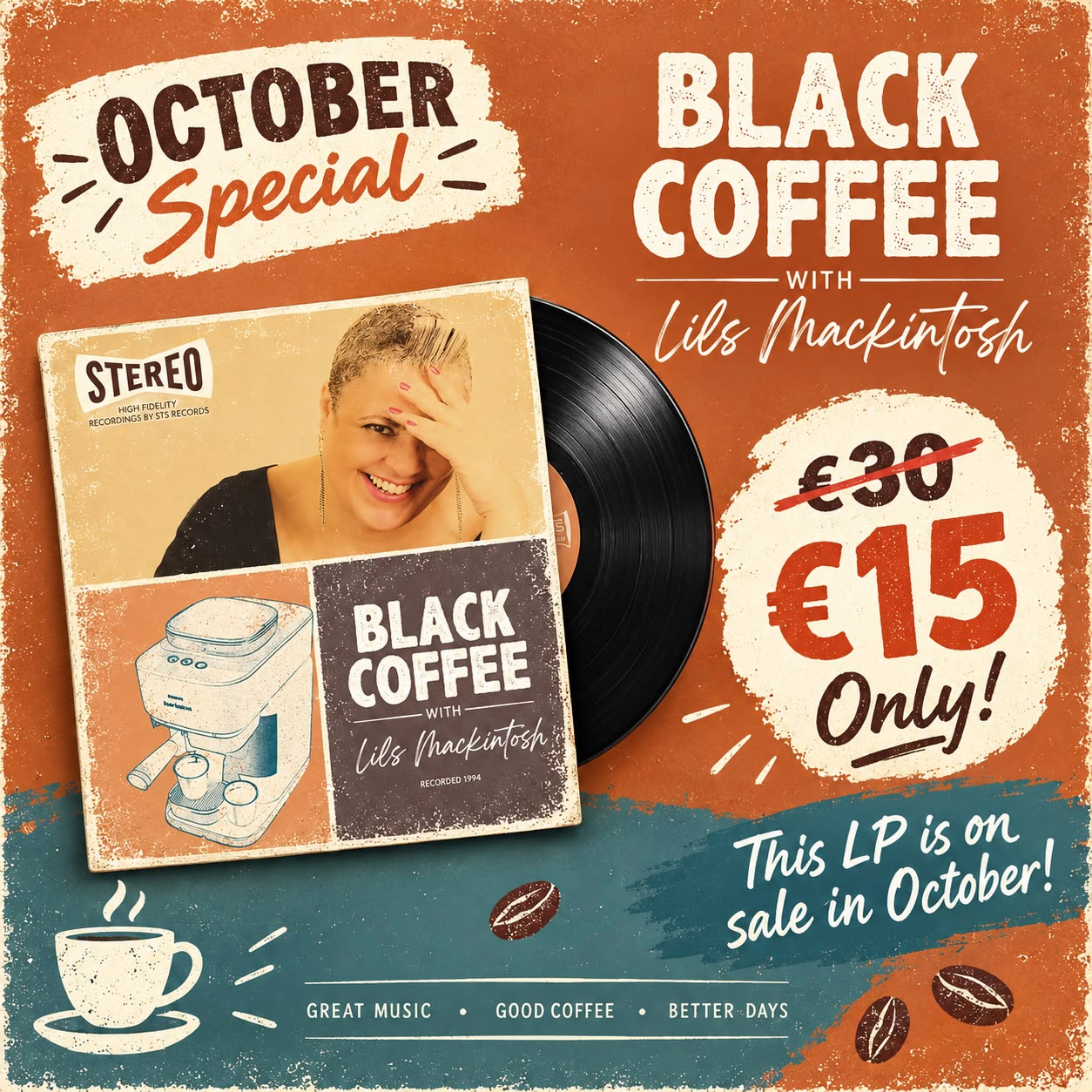 October Special 2026 Black Coffee Lils Mackintosh STS Analog STS Digital