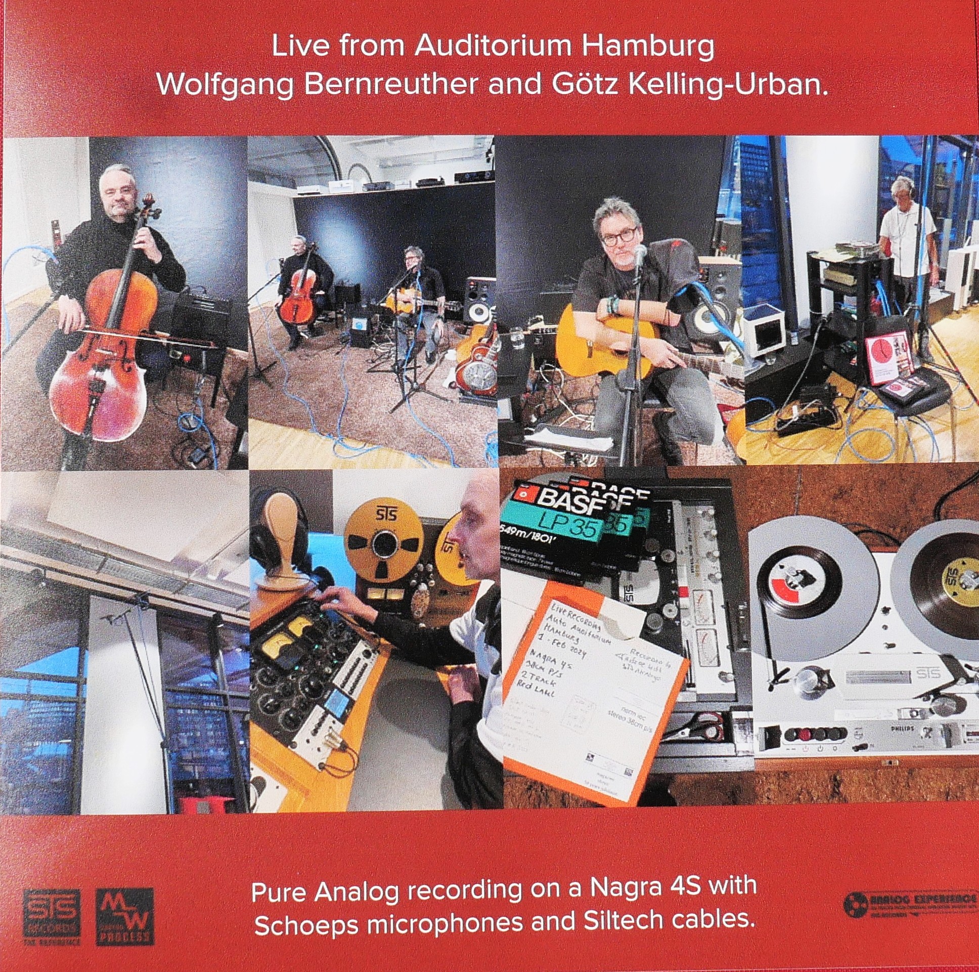 Live from Auditorium Hamburg - Wolfgang Bernreuther & Götz Kelling-Urban